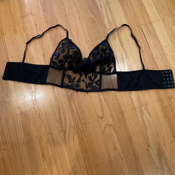 NWT Victoria’s Secret Dream Angels Daisy Floral Bow Corset Bra Size Large - Picture 8 of 9